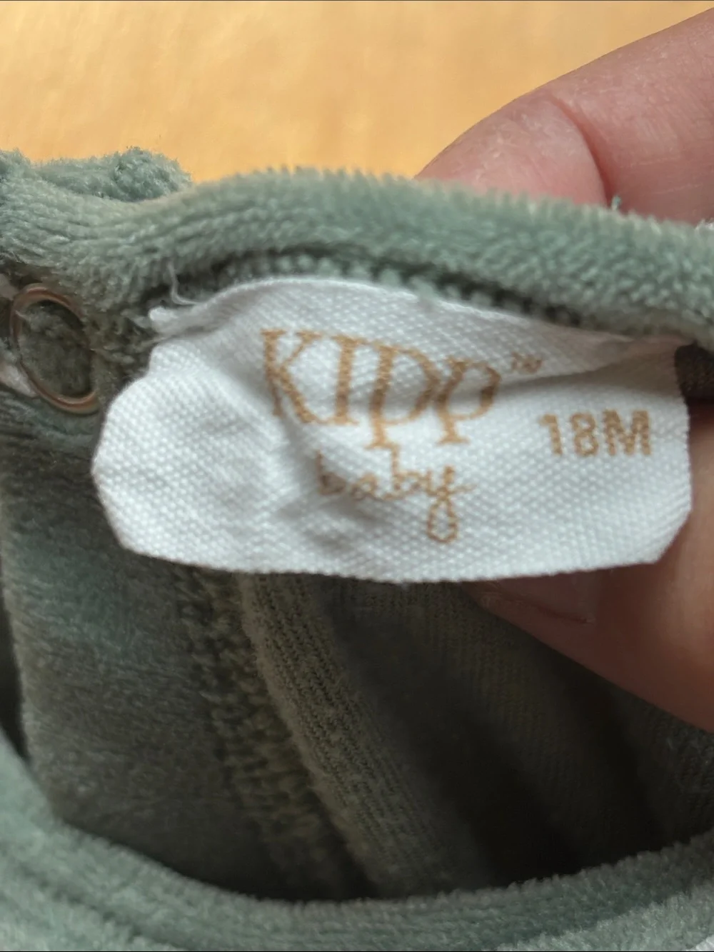 Kipp Baby Valour Footie in Sage Green